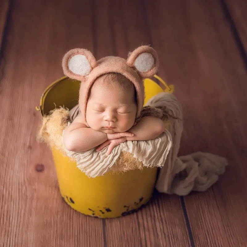 Iron Posing Bucket - Newborn Photography Props - Image 2